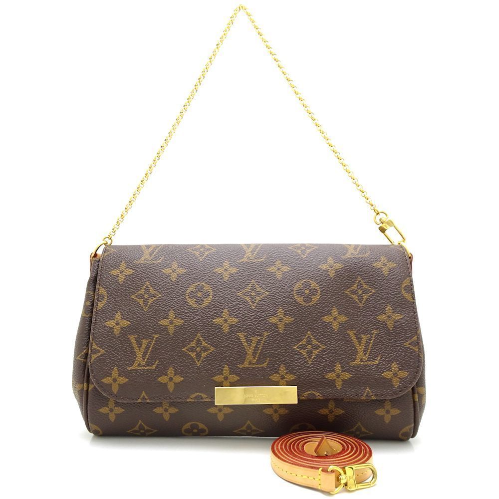 Louis Vuitton Monogram Favorite PM Brown 2WAY Bag